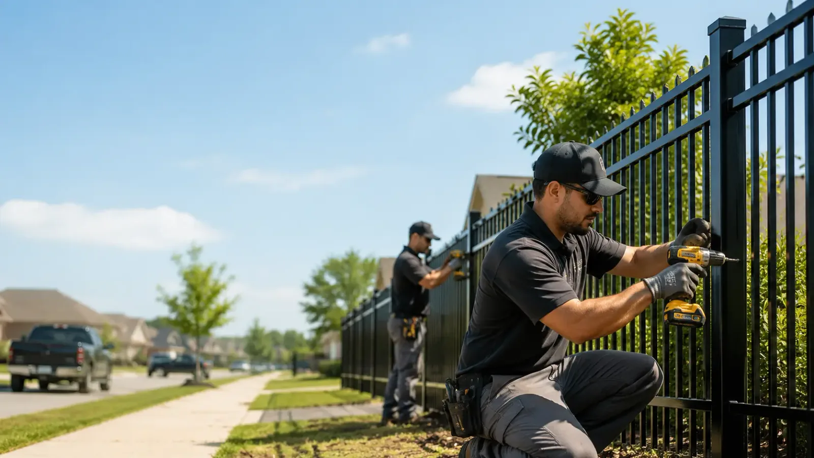 Metal Fence Installation in Hollywood, MD